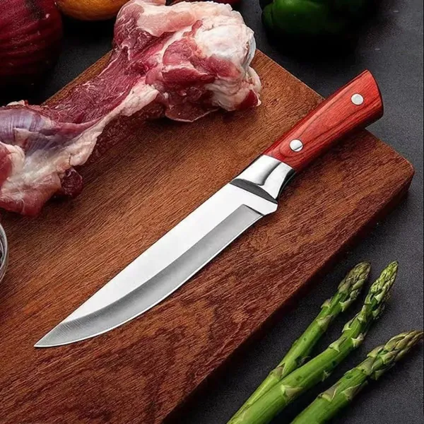 Chef_Kitchen_Knife_8_Inch_Stainless_Steel_Sharp_Cutting_Knife_with_Wooden_Handle,_Multipurpose_Cooking_Knife_for_Meat,_Vegetables,_Fruits_&_Daily_Kitchen_Use