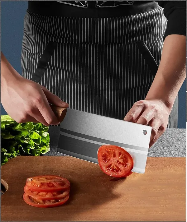 Stainless_Steel_Kitchen_Food_Chopper_Knife_with_Wooden_Handle,_Heavy_Duty_Multipurpose_Vegetable_&_Meat_Cutting_Tool,_Manual_Food_Slicer_for_Home,_Restaurant