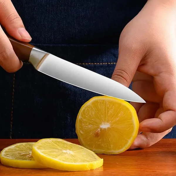 Stainless_Steel_Kitchen_Utility_Cutter_with_Wooden_Finish_Handle,_Sharp_Multipurpose_Food_Prep_Tool_for_Fruits,_Vegetables,_Meat,_Bread_&_Daily_Cooking_Use,_Ergonomic_Grip_Design