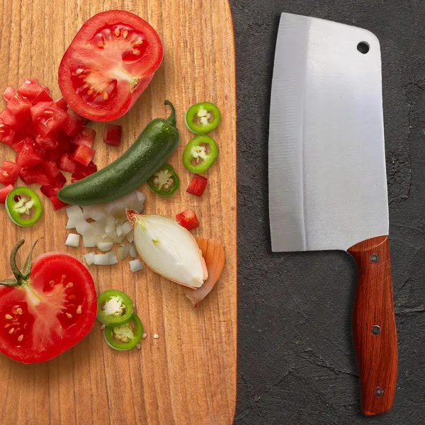 Kitchen_Cleaver_Knife_with_Stainless_Steel_Blade_&_Wooden_Handle_|_Heavy-Duty_Chopping,_Cutting_&_Slicing_Knife_for_Vegetables,_Meat_&_Daily_Kitchen_Use