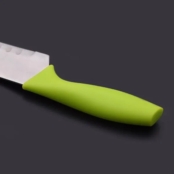 Premium_Stainless_Steel_Vegetable_&_Kitchen_Knife_with_Ergonomic_Green_Handle_�_Sharp_Scalloped_Blade_for_Effortless_Cutting