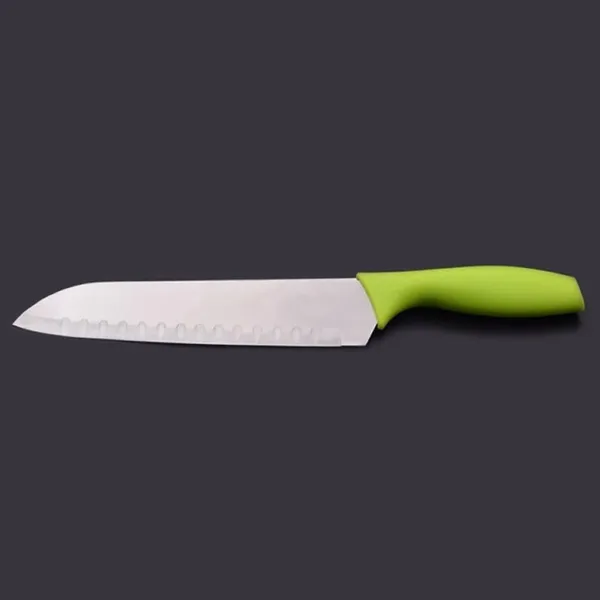 Premium_Stainless_Steel_Vegetable_&_Kitchen_Knife_with_Ergonomic_Green_Handle_�_Sharp_Scalloped_Blade_for_Effortless_Cutting