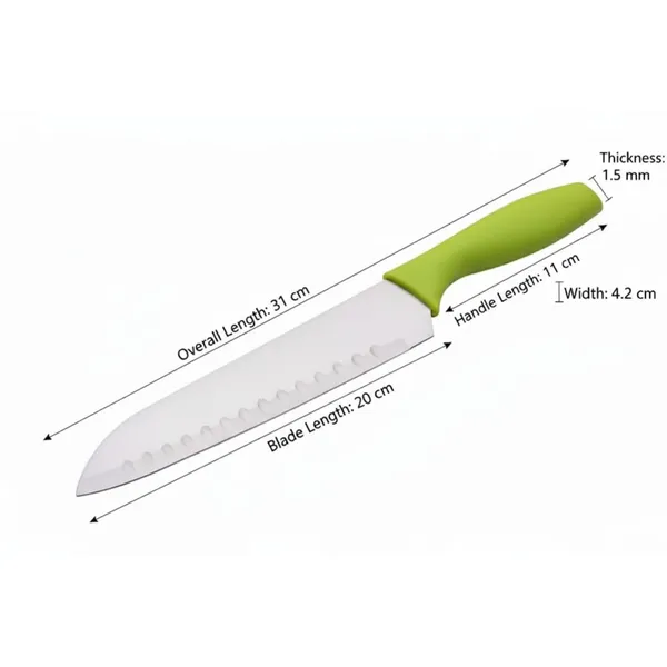 Premium_Stainless_Steel_Vegetable_&_Kitchen_Knife_with_Ergonomic_Green_Handle_�_Sharp_Scalloped_Blade_for_Effortless_Cutting