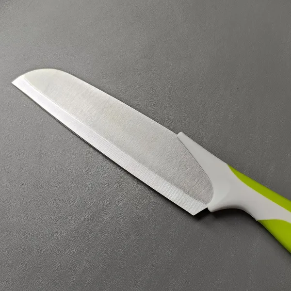 Professional_Chef_Knife_with_Ergonomic_Green_&_White_Handle_�_Wide_Sharp_Kitchen_Blade
