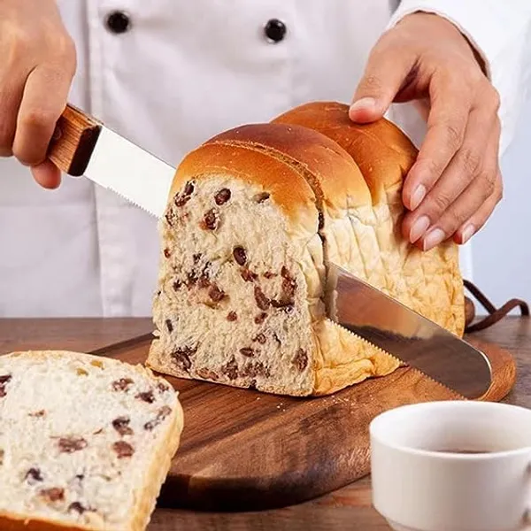 Serrated_Bread_Knife_with_Wooden_Handle_|_Long_Stainless_Steel_Bread_Slicer_Knife_for_Bread,_Cakes,_Sandwiches_&_Bakery_Cutting_|_Kitchen_Cutting_Knife