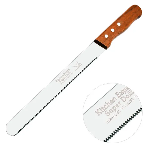 Serrated_Bread_Knife_with_Wooden_Handle_|_Long_Stainless_Steel_Bread_Slicer_Knife_for_Bread,_Cakes,_Sandwiches_&_Bakery_Cutting_|_Kitchen_Cutting_Knife