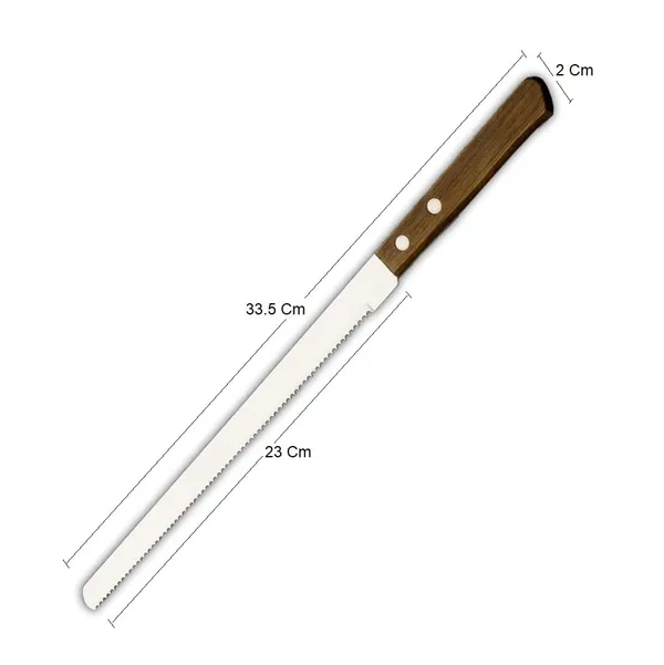 Stainless_Steel_Bread_Knife_with_Serrated_Blade_and_Wooden_Handle_|_Bread_Slicer_for_Homemade_Bread,_Cakes,_Toast,_Baguettes_and_Bakery_Use_|_Kitchen_Cutting_Knife