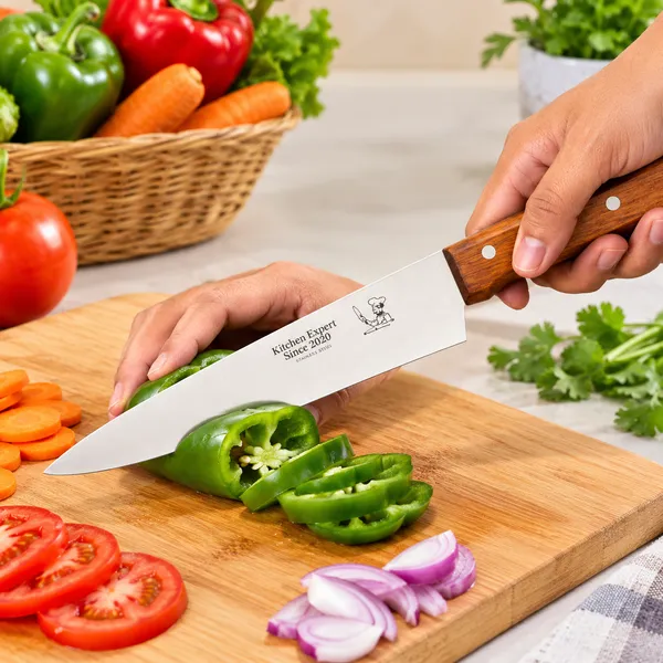 Premium_Stainless_Steel_Chef_Knife_with_Wooden_Handle,_Sharp_Kitchen_Cutting_Knife_for_Vegetables,_Fruits,_Meat_&_Everyday_Cooking
