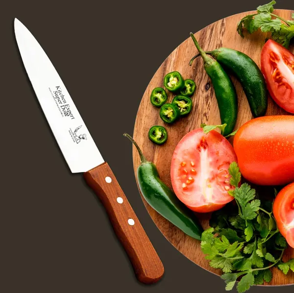 Professional_Kitchen_Chef_Knife_with_Sharp_Stainless_Steel_Blade_&_Comfortable_Wooden_Handle_for_Vegetable_Cutting,_Slicing_&_Chopping