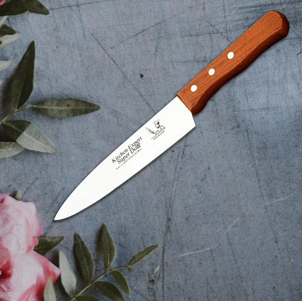 Professional_Kitchen_Chef_Knife_with_Sharp_Stainless_Steel_Blade_&_Comfortable_Wooden_Handle_for_Vegetable_Cutting,_Slicing_&_Chopping