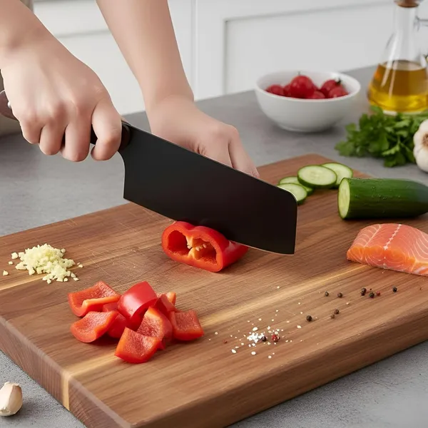 Premium_Black_Stainless_Steel_Kitchen_Cleaver_Knife_with_Wooden_Handle,_Heavy_Duty_Chopping_Cutting_Knife_for_Meat_Vegetables_Fruits_and_Daily_Kitchen_Use