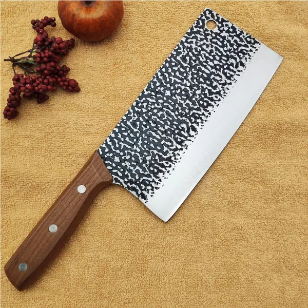 Premium_Japanese-Style_Kitchen_Cleaver_�_Textured_Stainless_Steel_Blade_with_Ergonomic_Wooden_Handle