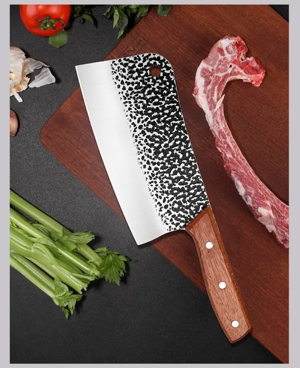 Premium_Chinese_Meat_Cleaver_�_High-Carbon_Kitchen_Chopper_with_Distinctive_Patterned_Blade_&_Ergonomic_Wooden_Handle