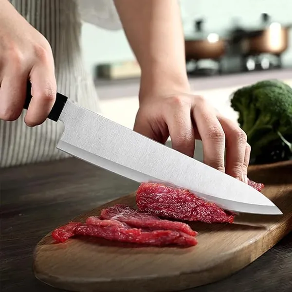 Stainless_Steel_Chef_Knife_with_Ergonomic_Mint_Green_Handle_|_Sharp_Kitchen_Chopping,_Slicing_&_Cutting_Knife_for_Fruits,_Vegetables_&_Meat