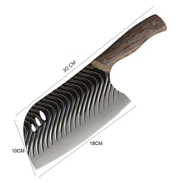Professional_Kitchen_Cleaver_Knife_with_Wide_Stainless_Steel_Blade_and_Ergonomic_Wood_Grain_Handle_for_Chopping_Cutting_Slicing_Meat_Vegetables_Fruits