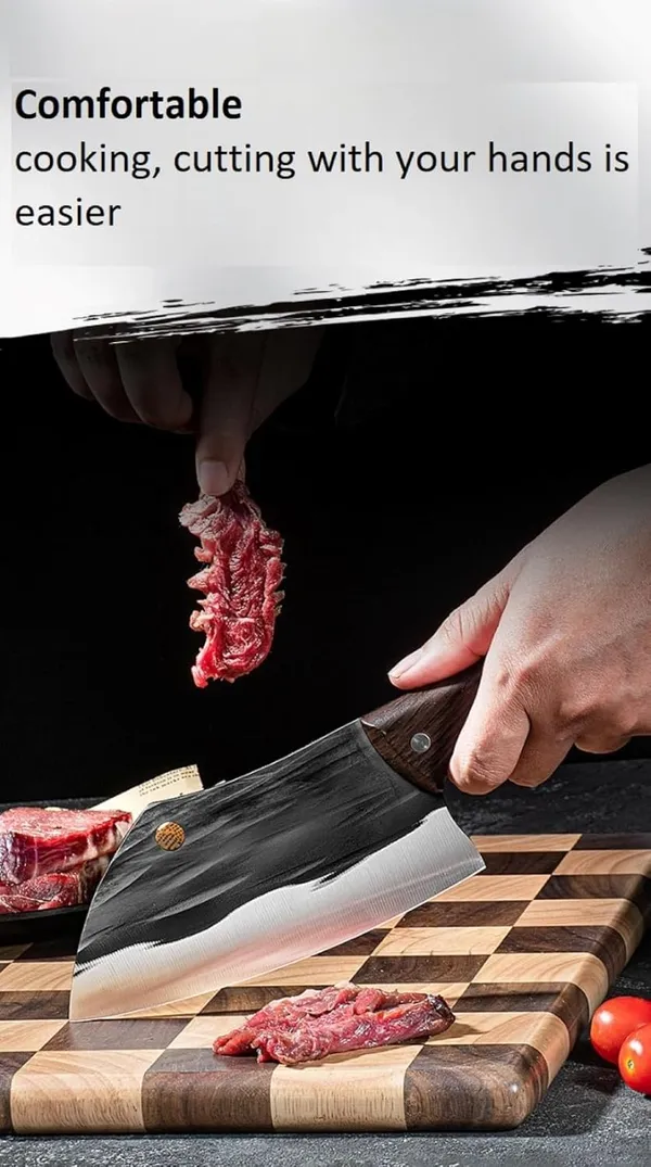 Heavy_Duty_Kitchen_Cleaver_Knife_with_Broad_Sharp_Blade_&_Ergonomic_Wood-Style_Handle_|_Multipurpose_Meat,_Vegetable_&_Food_Chopping_Knife