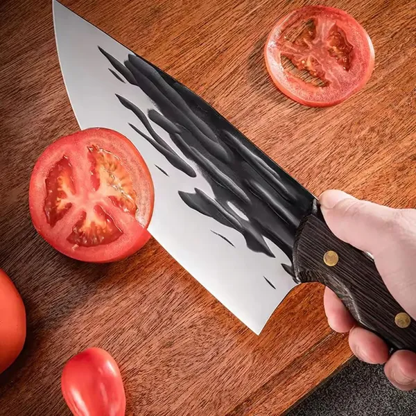 Stainless_Steel_Chef_Knife_with_Ergonomic_Black_Handle,_Sharp_Multipurpose_Kitchen_Chopping_&_Cutting_Knife_for_Vegetables,_Fruits,_Meat_&_Everyday_Cooking