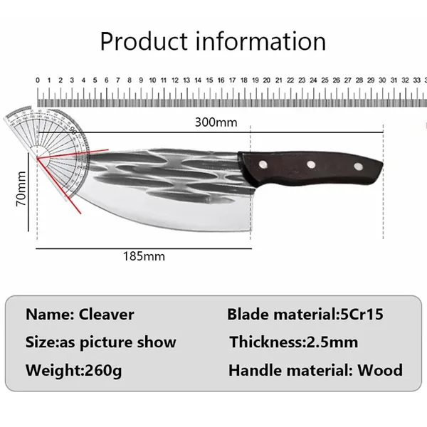 Stainless_Steel_Chef_Knife_with_Ergonomic_Black_Handle,_Sharp_Multipurpose_Kitchen_Chopping_&_Cutting_Knife_for_Vegetables,_Fruits,_Meat_&_Everyday_Cooking