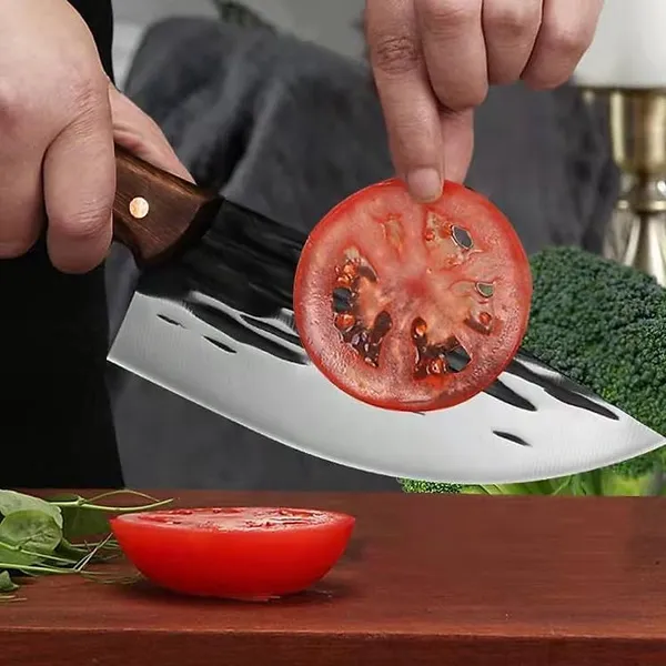 Stainless_Steel_Chef_Knife_with_Ergonomic_Black_Handle,_Sharp_Multipurpose_Kitchen_Chopping_&_Cutting_Knife_for_Vegetables,_Fruits,_Meat_&_Everyday_Cooking
