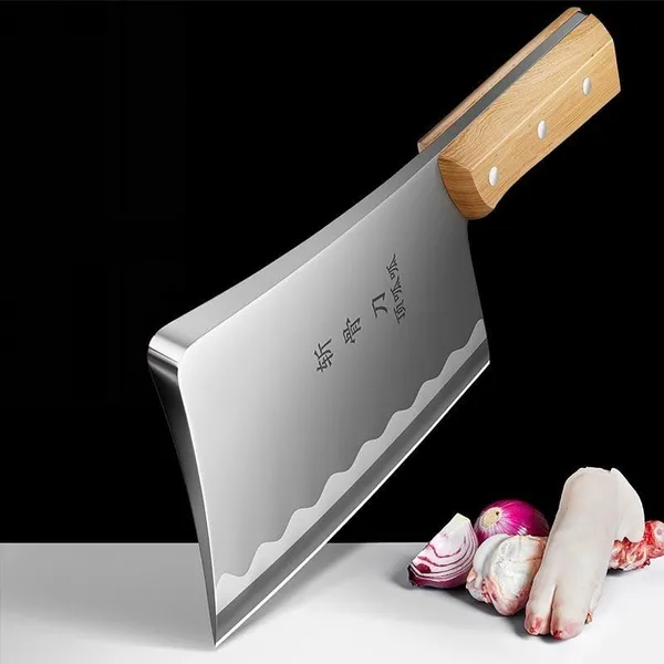 Heavy_Duty_Meat_Cleaver_Knife_for_Kitchen,_Stainless_Steel_Butcher_Chopper_with_Wooden_Handle,_Wide_Blade_Kitchen_Cutter_for_Meat,_Chicken,_Fish,_Vegetables_&_Food_Preparation