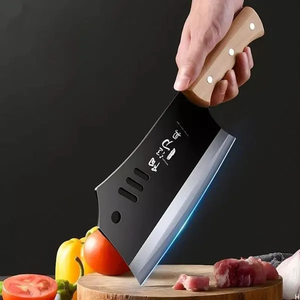 Heavy_Duty_Stainless_Steel_Kitchen_Cleaver_Knife_with_Wooden_Handle_|_Meat_Chopper,_Vegetable_Cutter_&_Multipurpose_Cutting_Knife