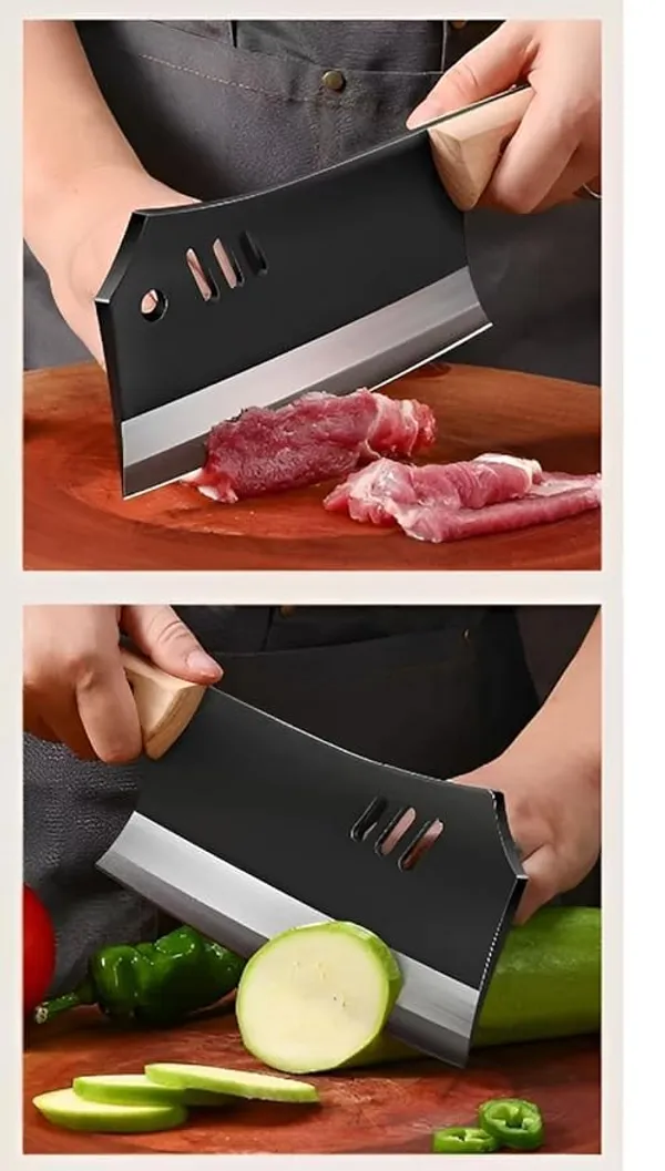Heavy_Duty_Stainless_Steel_Kitchen_Cleaver_Knife_with_Wooden_Handle_|_Meat_Chopper,_Vegetable_Cutter_&_Multipurpose_Cutting_Knife
