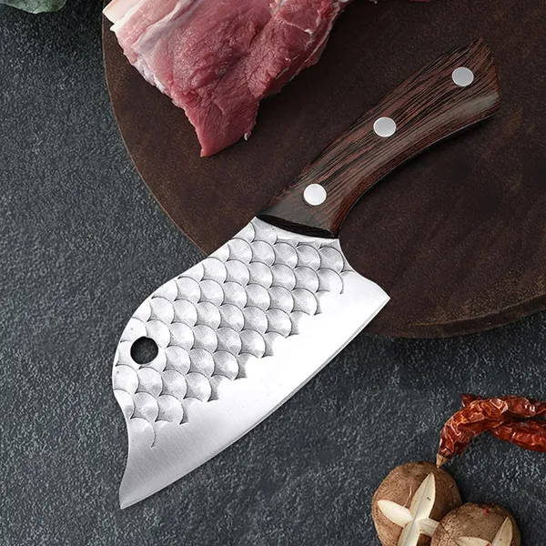 Stainless_Steel_Kitchen_Cleaver_Chopper_Knife_with_Wooden_Finish_Handle,_Heavy_Duty_Meat_&_Vegetable_Cutting_Knife_for_Home_Kitchen,_Cooking,_Chopping_&_Slicing