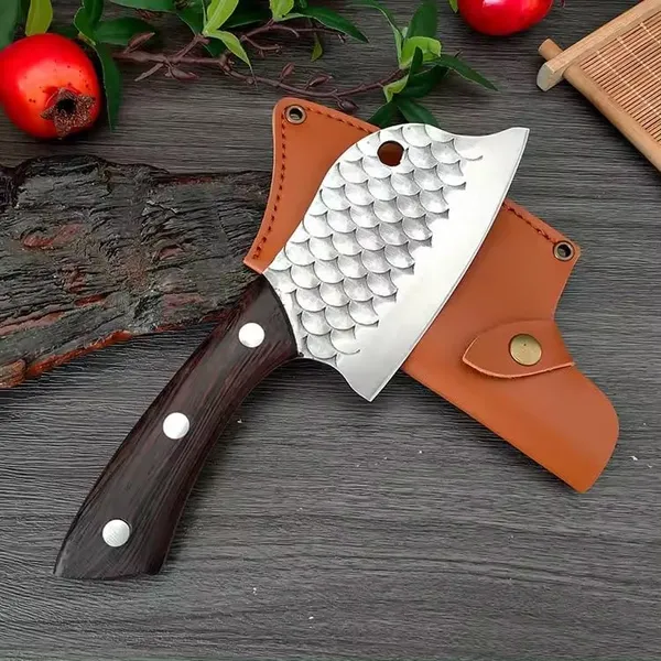 Stainless_Steel_Kitchen_Cleaver_Chopper_Knife_with_Wooden_Finish_Handle,_Heavy_Duty_Meat_&_Vegetable_Cutting_Knife_for_Home_Kitchen,_Cooking,_Chopping_&_Slicing