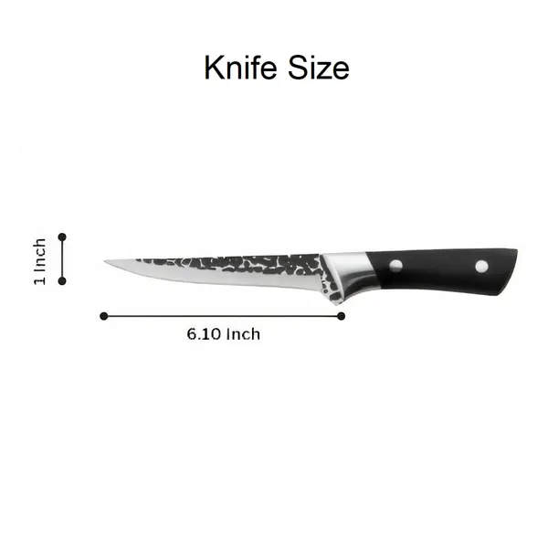 Premium_Kitchen_Utility_Knife_with_Hammered_Pattern_Blade,_Ergonomic_Black_Handle,_Multipurpose_Chopping_&_Slicing_Knife_for_Fruits,_Vegetables,_Meat_&_Everyday_Kitchen_Use