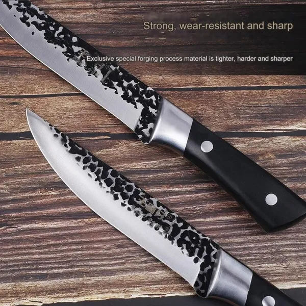 Premium_Stainless_Steel_Chef_Knife_with_Hammered_Blade_&_Ergonomic_Black_Handle_|_Multipurpose_Kitchen_Cutting_Knife_for_Chopping,_Slicing_&_Dicing