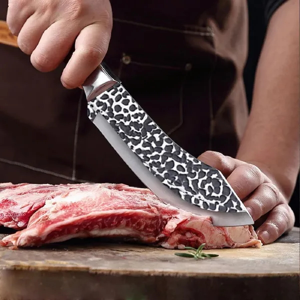 Premium_Kitchen_Chef_Knife_with_Patterned_Blade_&_Ergonomic_Black_Handle_|_Multipurpose_Food_Preparation_Knife_for_Chopping,_Slicing_&_Cutting
