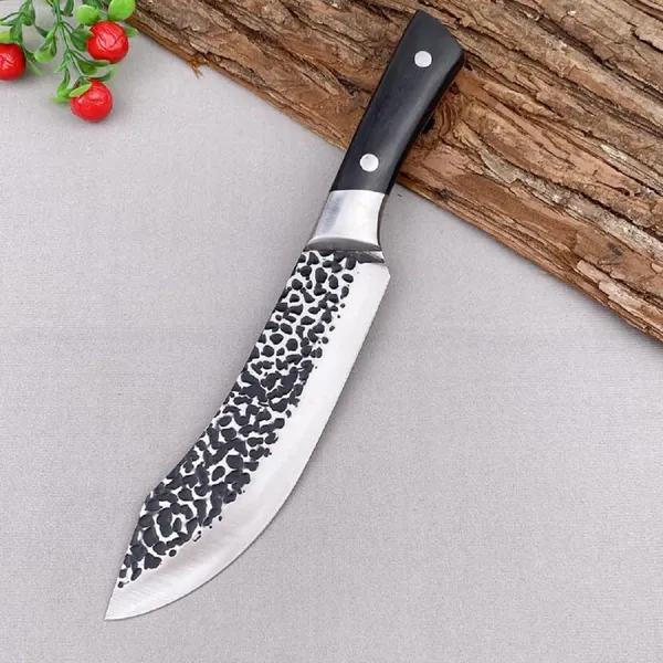 Premium_Kitchen_Chef_Knife_with_Patterned_Blade_&_Ergonomic_Black_Handle_|_Multipurpose_Food_Preparation_Knife_for_Chopping,_Slicing_&_Cutting