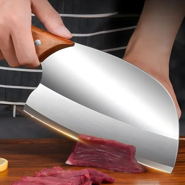 Stainless_Steel_Kitchen_Cleaver_Knife_with_Wooden_Handle,_Heavy-Duty_Meat_&_Vegetable_Chopper,_Wide_Sharp_Blade_for_Cutting,_Chopping_&_Slicing