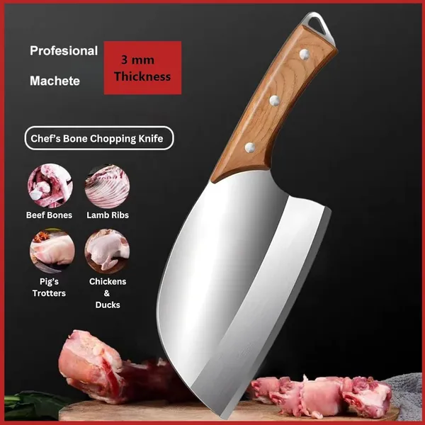 Stainless_Steel_Kitchen_Cleaver_Knife_with_Wooden_Handle,_Heavy-Duty_Meat_&_Vegetable_Chopper,_Wide_Sharp_Blade_for_Cutting,_Chopping_&_Slicing