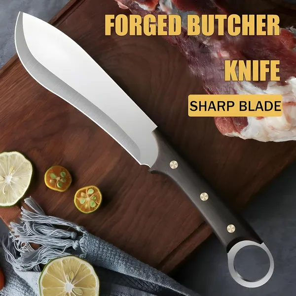 Heavy_Duty_Curved_Utility_Knife_with_Ergonomic_Black_Handle_&_Ring_Pommel_�_Premium_Stainless_Steel_Style_Blade_for_Kitchen_Cutting_Knife