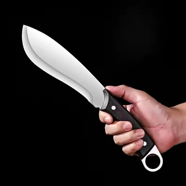 Heavy_Duty_Curved_Utility_Knife_with_Ergonomic_Black_Handle_&_Ring_Pommel_�_Premium_Stainless_Steel_Style_Blade_for_Kitchen_Cutting_Knife