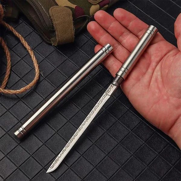 Stainless_Steel_Fruit_Corer_&_Decorative_Carving_Tool_for_Pineapple,_Mango,_Watermelon_&_Soft_Fruits_|_Reusable_Kitchen_Fruit_Cutter_Knife_Silver