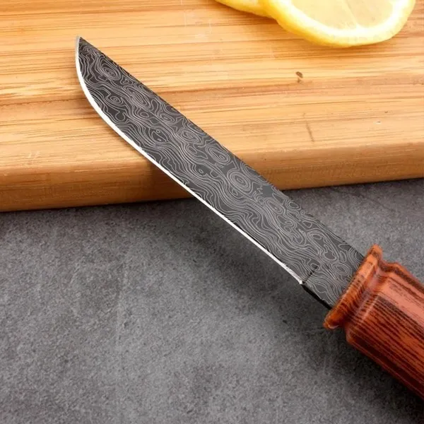 Handcrafted_Pattern_Steel_Kitchen_Utility_Cutter_with_Wooden_Grip_Handle,_Multi_Purpose_Sharp_Prep_Tool_for_Fruits,_Vegetables,_Meat,_Cooking_Gift_Item