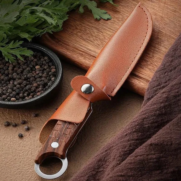 Stainless_Steel_Kitchen_Knife_with_Sharp_Serrated_Edge_&_Wooden_Handle_|_Multipurpose_Fruit,_Vegetable_&_Food_Cutting_Knife