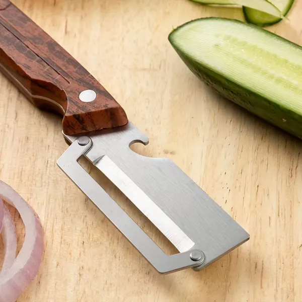 Multipurpose_2_in_1__Stainless_Steel_Vegetable_Peeler_with_Wooden_Handle_|_Heavy_Duty_Fruit_&_Vegetable_Peeler,_Julienne_Slicer_&_Bottle_Opener_For_Drinks