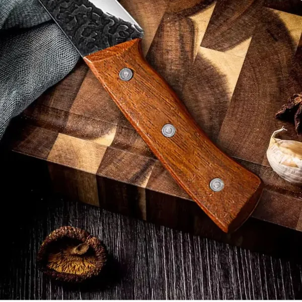 Premium_Stainless_Steel_Kitchen_Knife_with_Wooden_Handle,_Textured_Pattern_Sharp_Blade,_Multipurpose_Vegetable_Cutting,_Slicing_&_Chopping_Knife_for_Home_Cooking