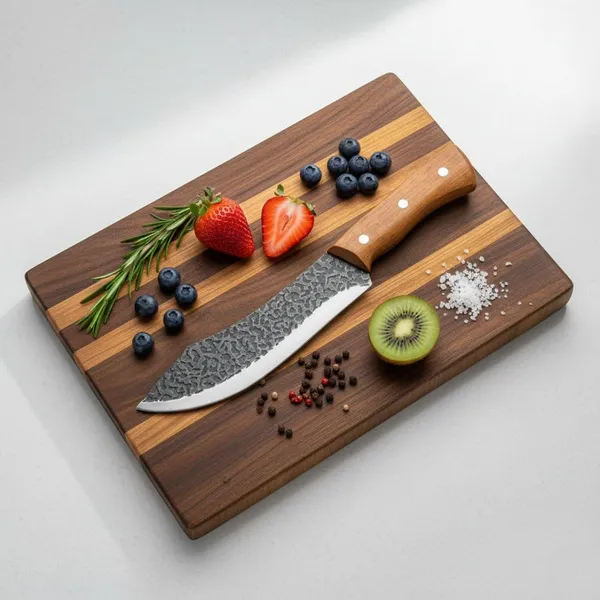 Professional_Chef_Knife_8_Inch,_Stainless_Steel_Kitchen_Knife_with_Sharp_Blade_&_Ergonomic_Wooden_Handle,_Multipurpose_Meat,_Bread,_Vegetable_&_Food_Cutting_Knife