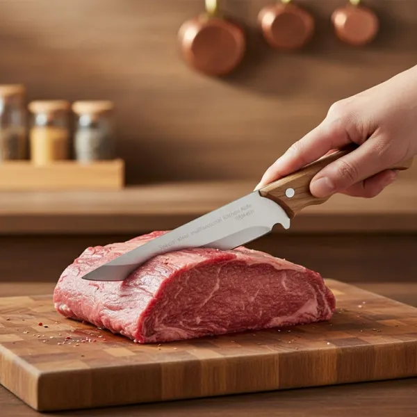 Premium_Stainless_Steel_Chef_Knife_with_Ergonomic_Wooden_Handle,_Multipurpose_Kitchen_Cutting_Knife_for_Fruits,_Vegetables,_Meat,_Bread_Chopping,_Slicing,_Dicing,_Home_&_Professional_Use