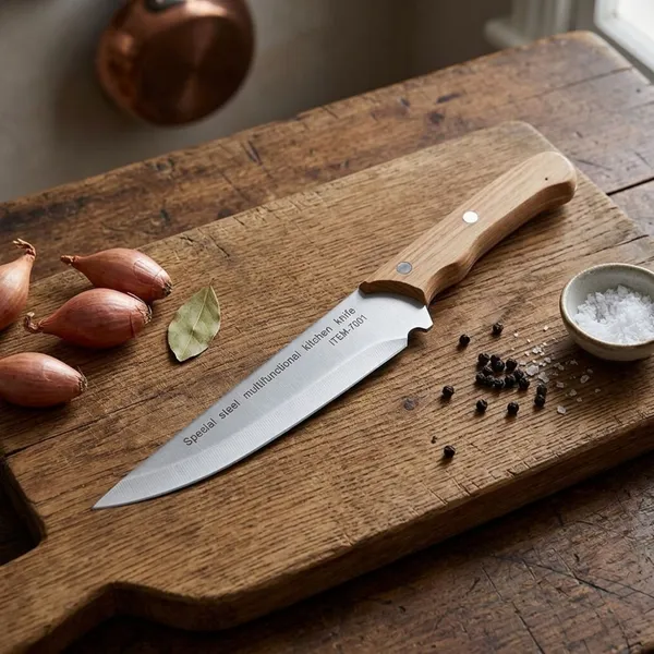 Premium_Stainless_Steel_Kitchen_Chef_Knife_with_Wooden_Handle,_Multi-Purpose_Food_Preparation_Tool_for_Fruits,_Vegetables,_Meat,_Fish_&_Everyday_Cooking_�_Sharp_Precision_Blade
