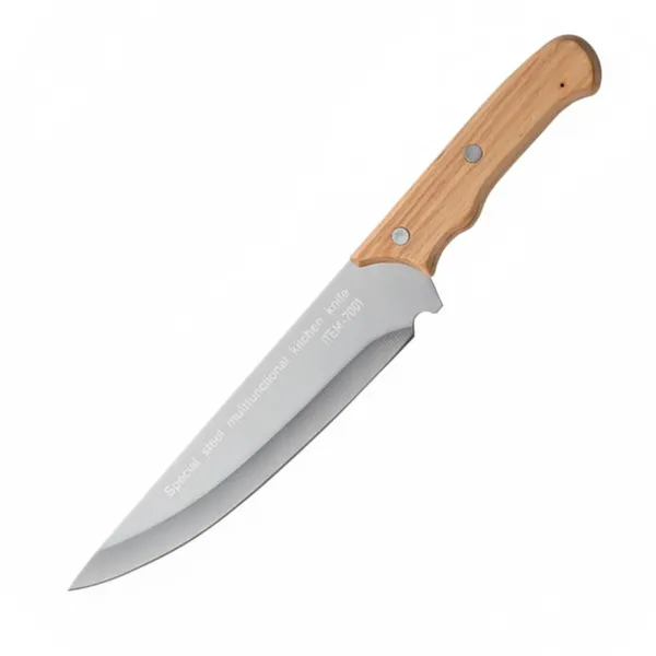 Premium_Stainless_Steel_Kitchen_Chef_Knife_with_Wooden_Handle,_Multi-Purpose_Food_Preparation_Tool_for_Fruits,_Vegetables,_Meat,_Fish_&_Everyday_Cooking_�_Sharp_Precision_Blade