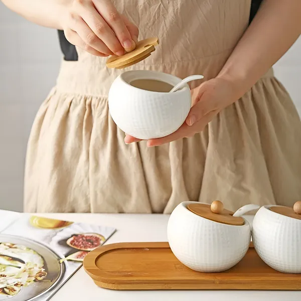 Ceramic_Storage_Jars_with_Bamboo_Wooden_Lids_&_Spoons,_Kitchen_Spice_Containers