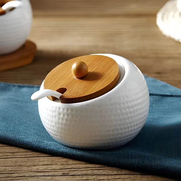 Ceramic_Storage_Jars_with_Bamboo_Wooden_Lids_&_Spoons,_Kitchen_Spice_Containers