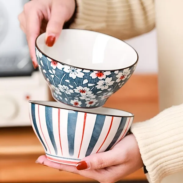 Japanese_Design_Ceramic_Bowls_Set_of_6_|_Floral_Printed_Serving_Bowls_|_Multipurpose_Rice,_Soup,_Curry_&_Snack_Bowls_|_Elegant_Tableware_for_Dining_&_Gifting