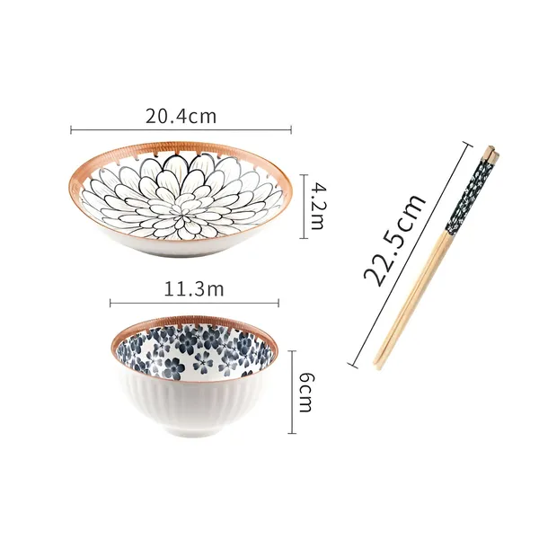 Japanese_Ceramic_Dinnerware_Set_|_Floral_Serving_Plate_&_Bowls_with_Chopsticks_|_Japanese_Style_Tableware_Gift_Set