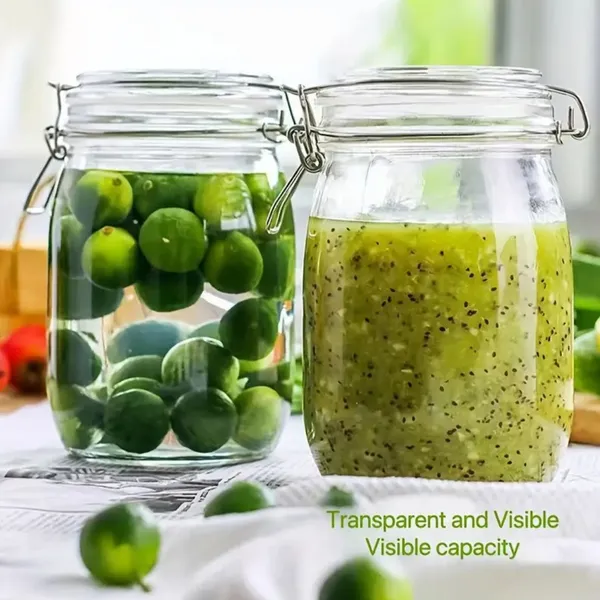 1000_ml_Airtight_Glass_Storage_Jar_with_Locking_Lid,_Transparent_Glass_Jar_for_Home_Organization_(Pack_of_4)(Square)